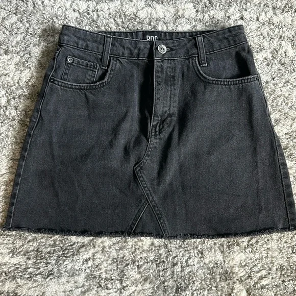 Urban Outfitters BDG Black Denim Mini Skirt - Picture 2 of 9